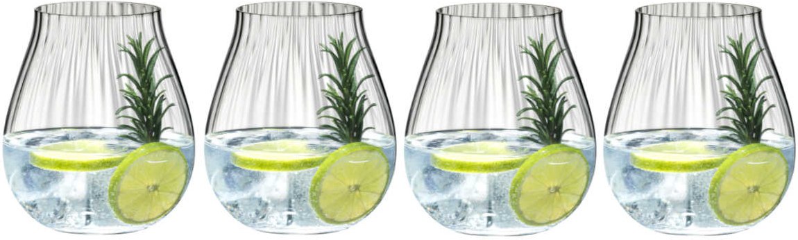 Riedel Tumbler Kollektion Optik O Gin Glas Set 4-tlg. 0,76 L