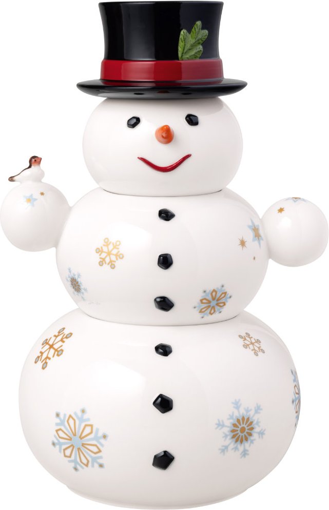 Villeroy & Boch Christmas Toys Memory Schneemann Dose 31 cm
