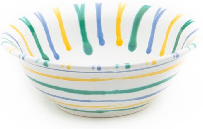 Gmundner Keramik Buntgeflammt Salatschüssel d: 20 cm / 0,5 L