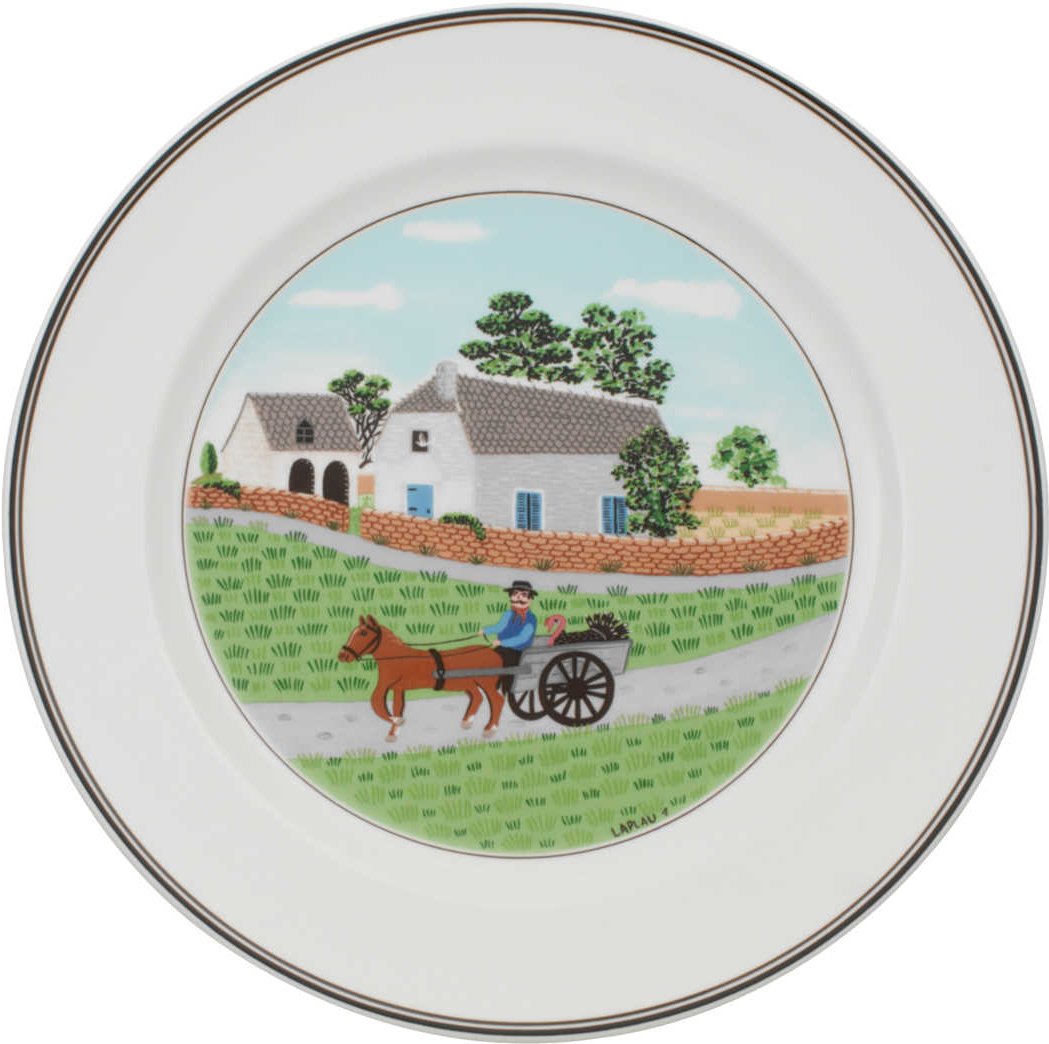 Villeroy & Boch Design Naif Speiseteller Bauer 27 cm