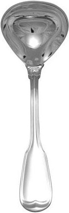 Robbe & Berking Alt Faden 150 g versilbert Saucenlöffel