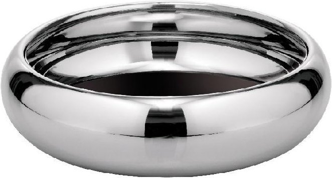 Sambonet Sphera Edelstahl poliert Schale mit rutschfester Silikoneinlage 12 cm