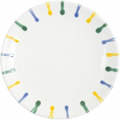 Gmundner Keramik Buntgeflammt Frühstücksteller Cup 20 cm