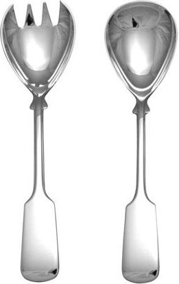 Robbe & Berking Alt-Spaten 150 g versilbert Salatbesteck klein