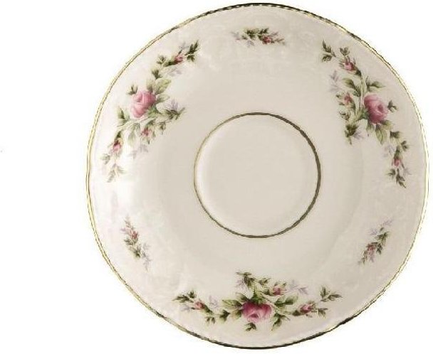 Rosenthal Sanssouci Elfenbein Moosrose neu Espresso Untertasse 12 cm