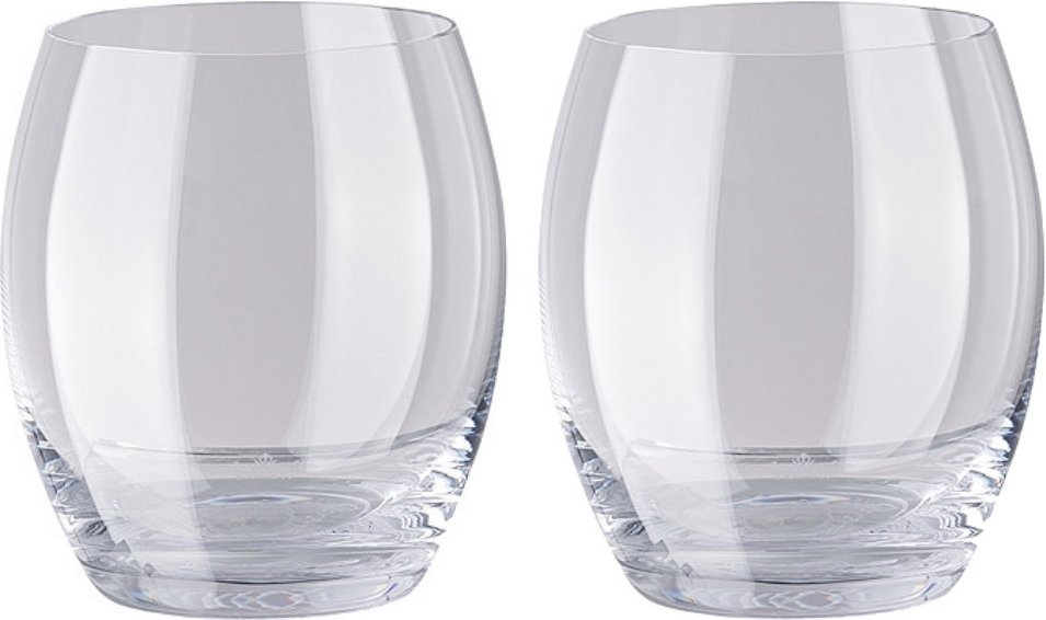 Rosenthal Versace Medusa Lumiere Whiskybecher Glas h: 100 mm / 380 ml Set 2-tlg.