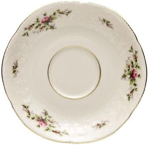 Rosenthal Sanssouci Elfenbein Moosrose neu Kaffee-/Tee-Untertasse 14 cm