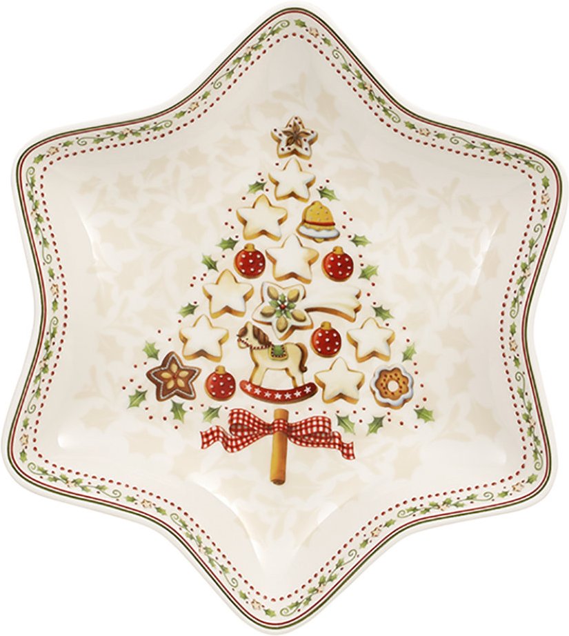 Villeroy & Boch Winter Bakery Delight Sternschale mittel - Baum 24,5 cm