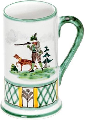 Gmundner Keramik Jagd Bierkrug Form-A klein 0,3 L