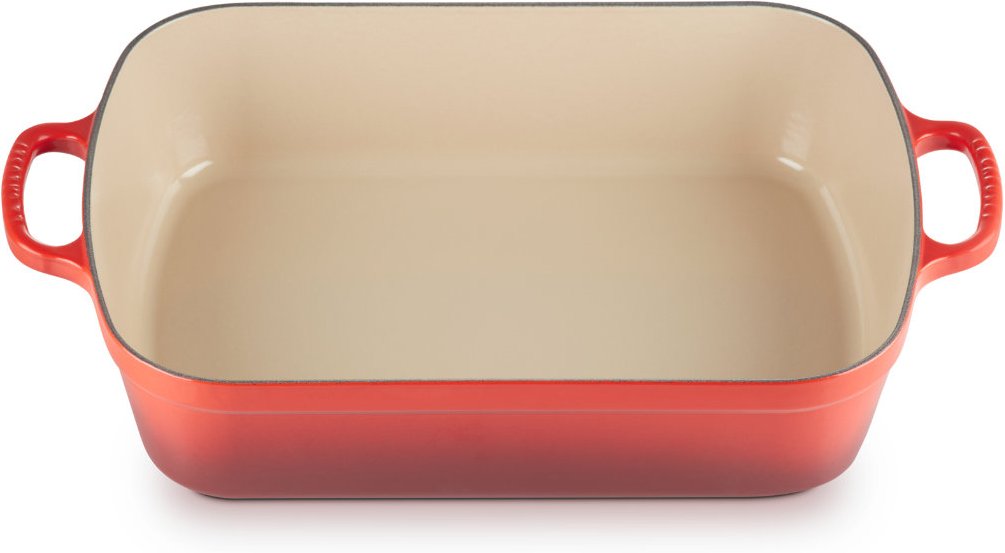 Le Creuset Bräter und Pfannen Spezialitäten Bratreine / Bayrischer Bräter Kirschrot 37 cm