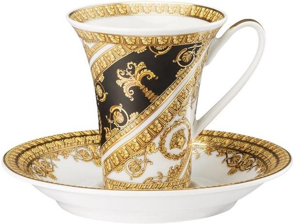 Rosenthal Versace I love Baroque Espresso-/Mokkatasse 0,09 L mit Untertasse 2-tlg.