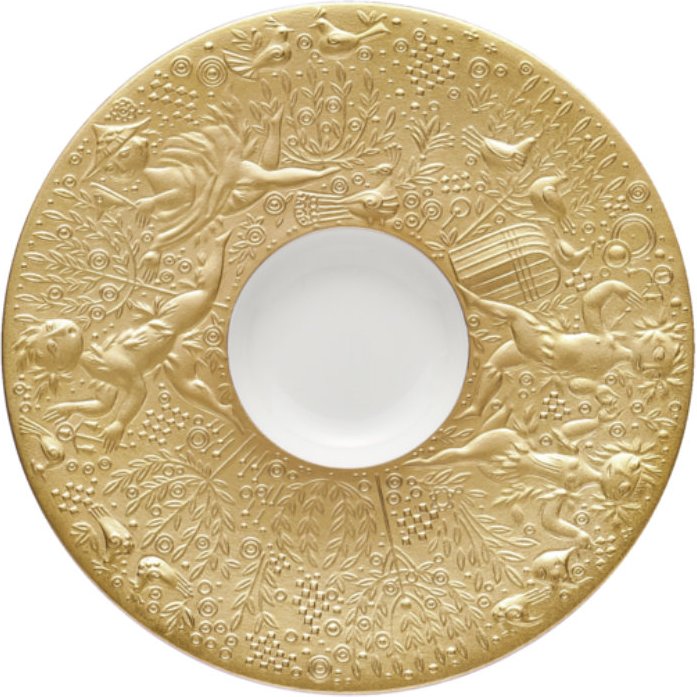 Rosenthal studio-line Zauberflöte Sarastro Kaffee Untertasse 15,5 cm