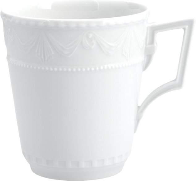 KPM Kurland Weiß Frühstücks Obertasse 0,30 L