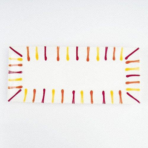 Gmundner Keramik Landlust Platte rechteckig 36x15 cm