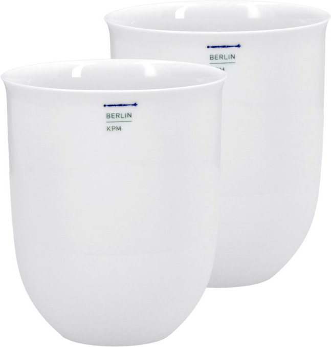KPM LAB Weiß Becher No.2H Duo-Set 2-tlg. 0,35 L
