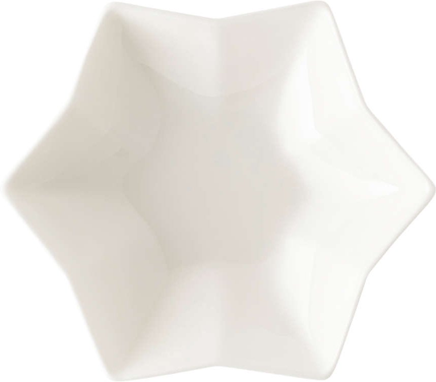 Hutschenreuther Weihnachtszeit Weiß Sternschale 15 cm