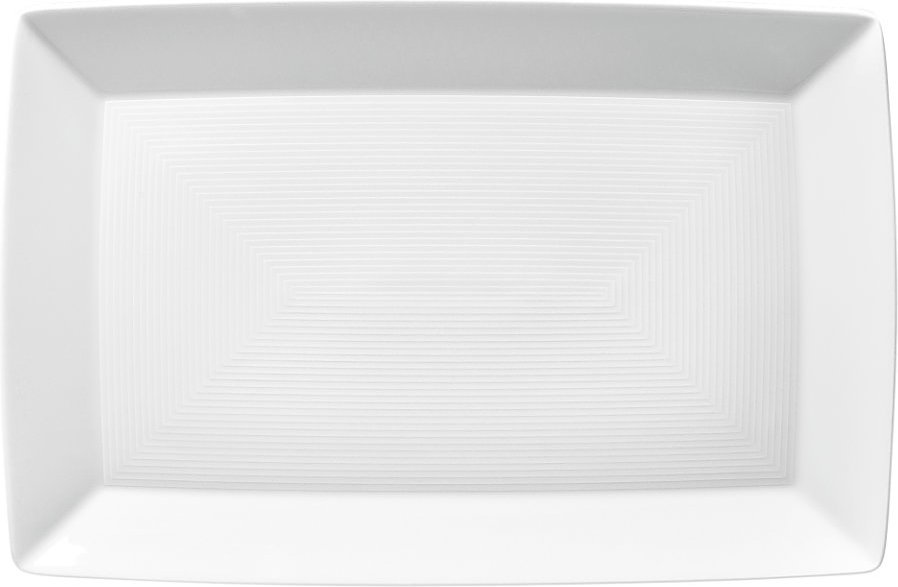 Thomas Loft Weiß / Trend Asia Weiß Platte eckig 28,5x18,5 cm