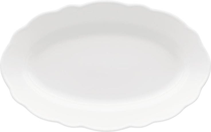 Hutschenreuther Maria Theresia Weiß Platte oval 38 cm