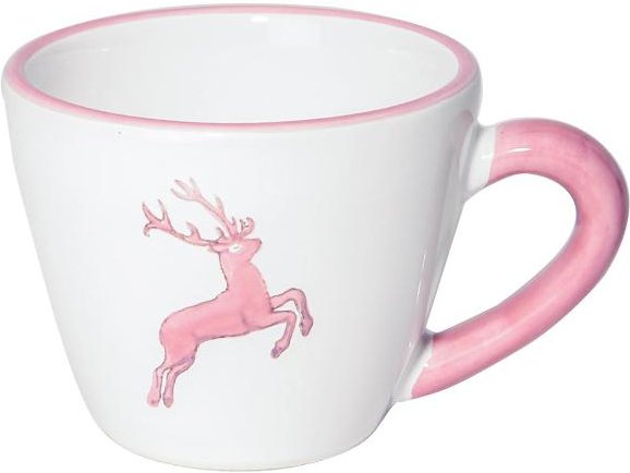 Gmundner Keramik Rosa Hirsch Espresso-Obertasse Gourmet 0,06 L
