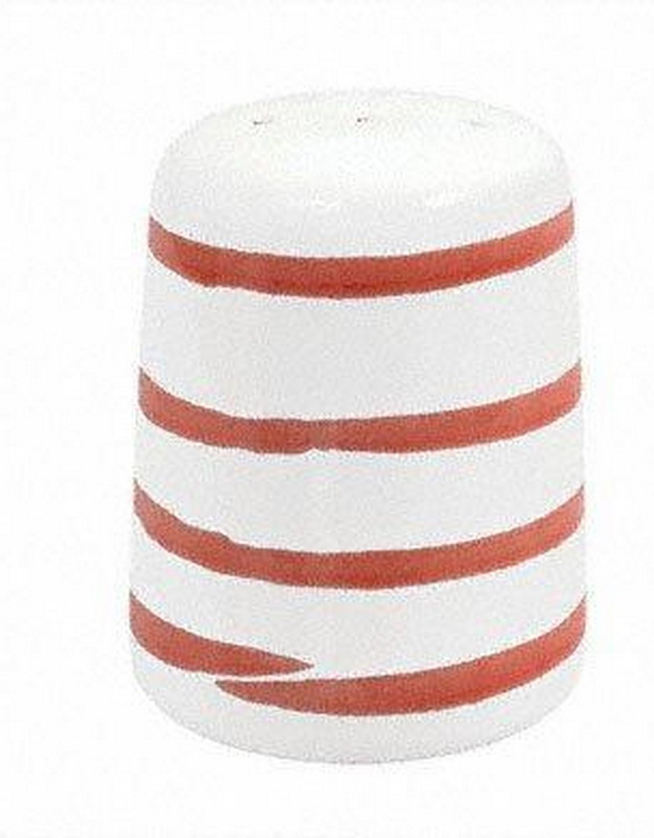 Gmundner Keramik Rotgeflammt Pfefferstreuer glatt 5 cm