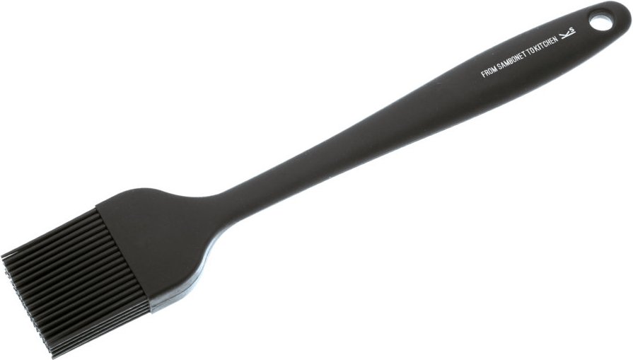 Sambonet Kitchen Gadget - Silikon grau Kuchenpinsel 20 cm