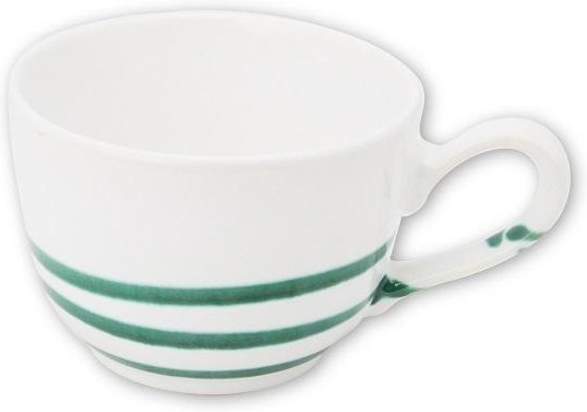 Gmundner Keramik Pur Geflammt Grün Kaffee-Obertasse glatt 0,19 L / h: 6,6 cm