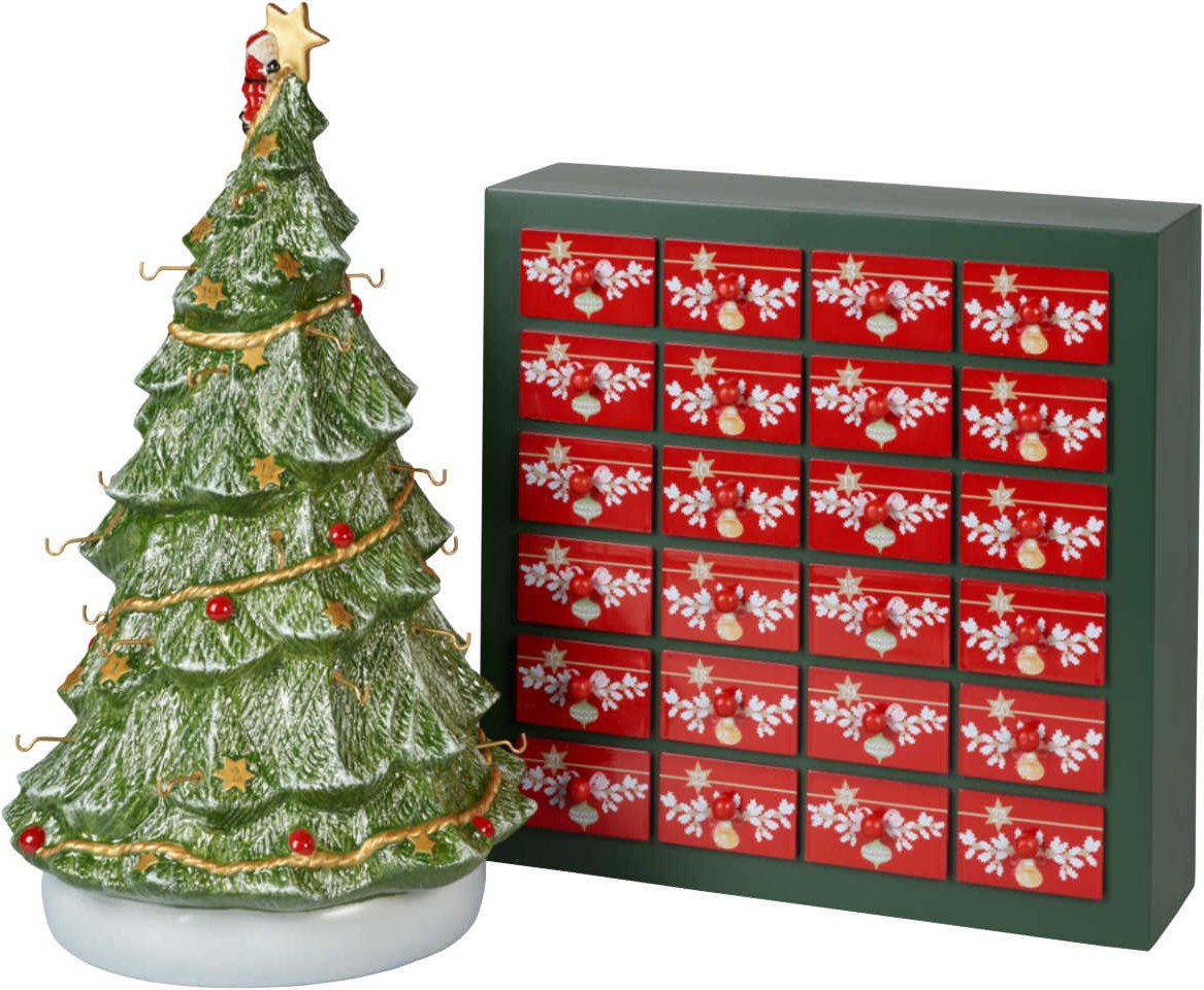 Villeroy & Boch Christmas Toys Memory Adventskalender 3D Baum 25-tlg.