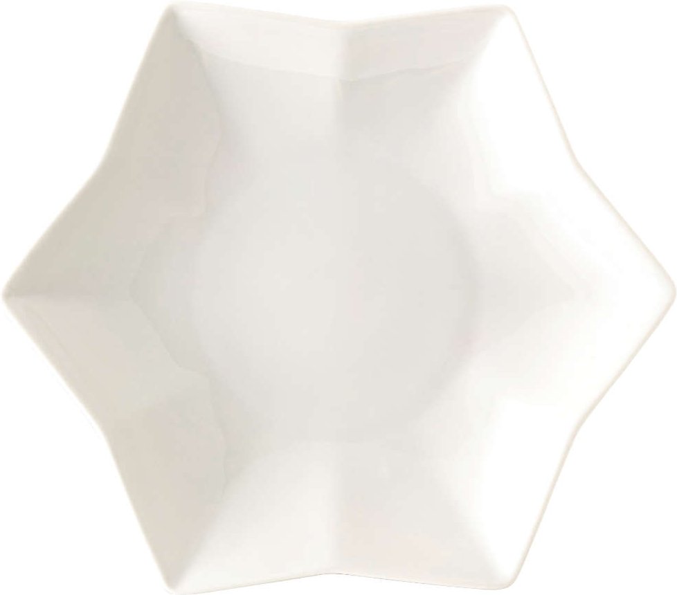 Hutschenreuther Weihnachtszeit Weiß Sternschale 24 cm