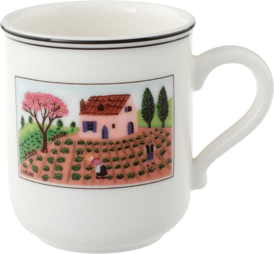 Villeroy & Boch Design Naif Becher mit Henkel Gärtner 0,27 L