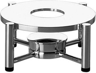 Robbe & Berking Alta 925 Sterling Silber Stövchen d: 15,5 cm / h: 6,5 cm