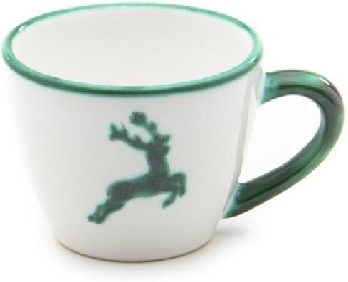 Gmundner Keramik Grüner Hirsch Mokka-/Espresso-Obertasse Gourmet 0,06 L / h: 5,1 cm