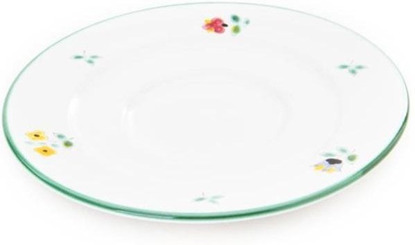 Gmundner Keramik Streublumen Kaffee-Untertasse Gourmet 16 cm