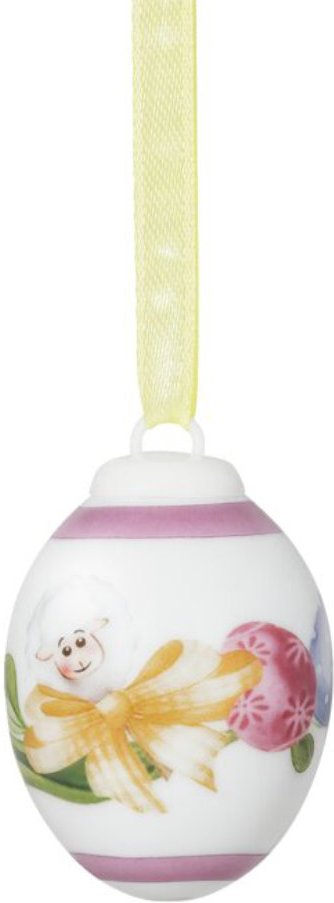 Hutschenreuther Frühlingswiese Porzellan-Mini-Ei Osterlamm im Geschenkkarton 5 cm