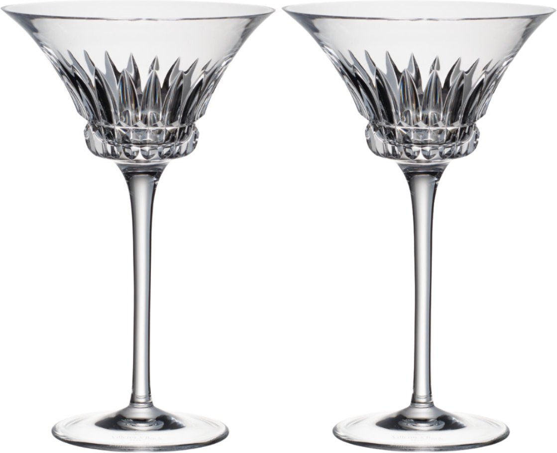 Villeroy & Boch Gläser Grand Royal - Kristallglas Sektschale Glas Set 2-tlg. 0,23 L