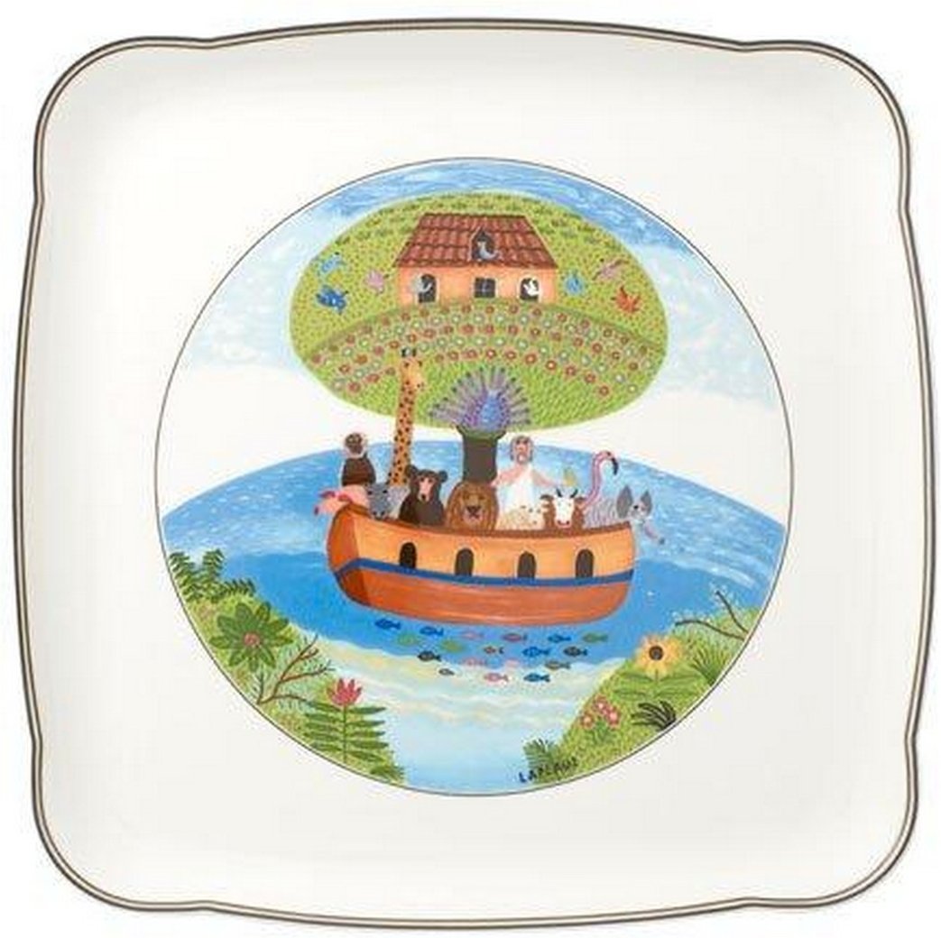 Villeroy & Boch Design Naif - Charm & Breakfast Platte quadratisch 30x30 cm