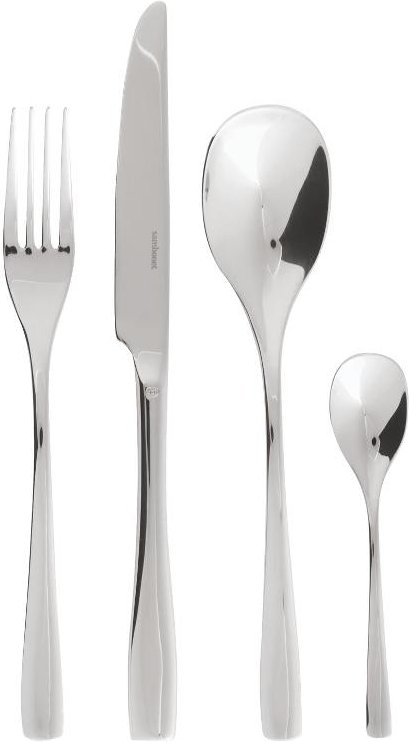 Sambonet Sintesi - Edelstahl 18/10 Besteckset 24-tlg. Vollheft / Monoblock