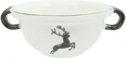 Thumbnail - Gmundner Keramik Grüner Hirsch Weitling d: 17 cm / 0,6 L