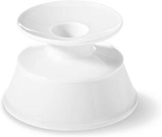 KPM Urania Weiß Leuchter 0,57 cm