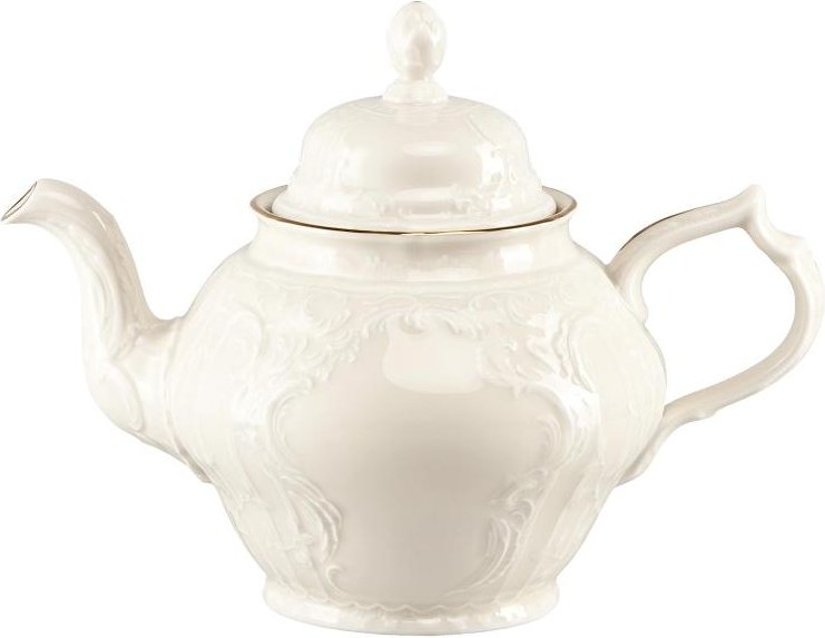 Rosenthal Sanssouci Elfenbein Gold Teekanne 12 Personen 1,25 L