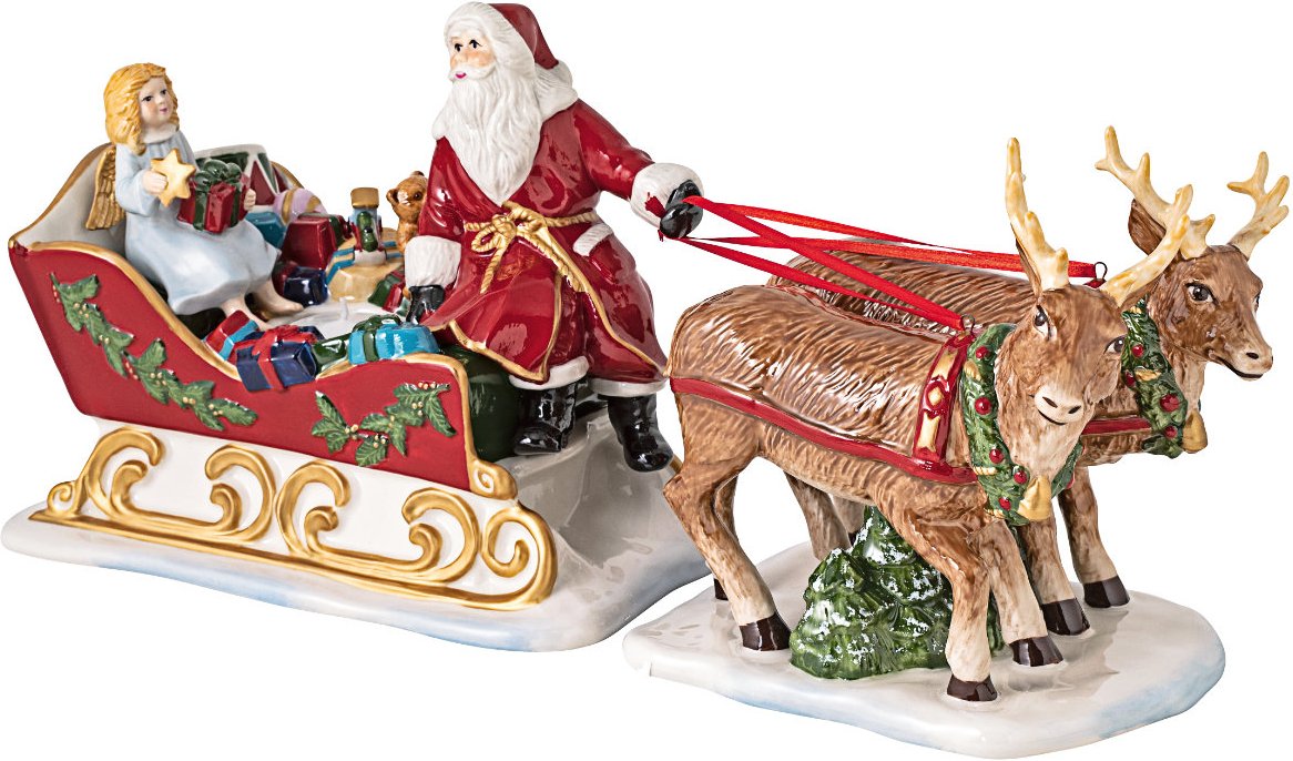Villeroy & Boch Christmas Toys Schlitten Nostalgie - mit Teelicht 36 cm