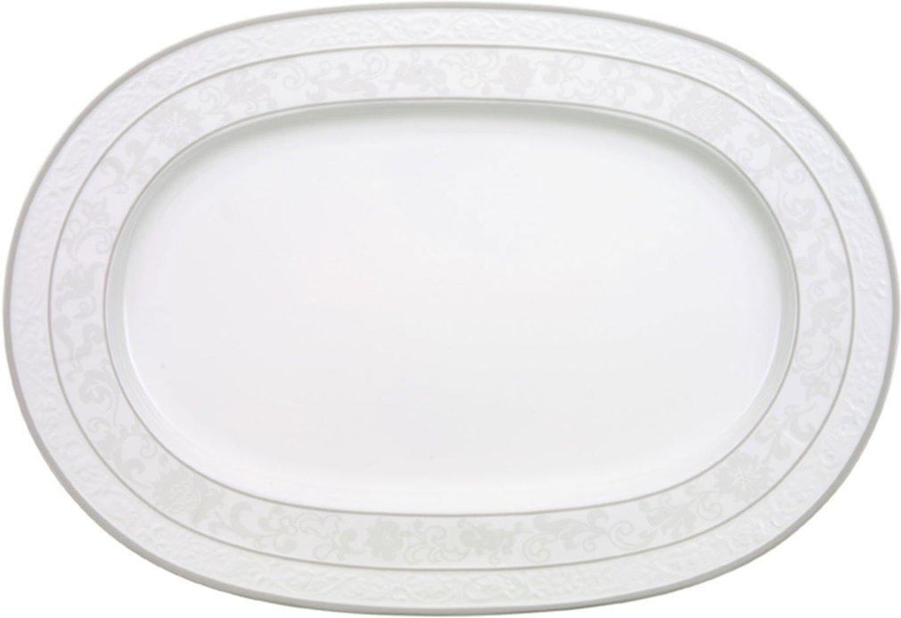 Villeroy & Boch Gray Pearl Platte oval 35 cm