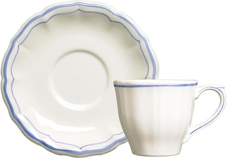 Gien 'Filets Bleus' Kaffee-/Tee-Untertasse 15,3 cm