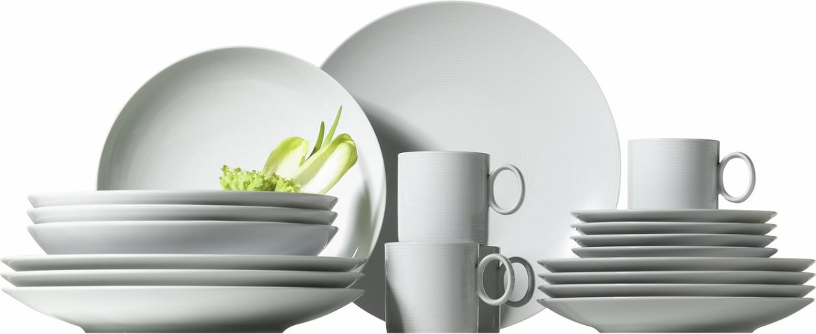 Thomas Loft Weiß Kombi-Set 4 Personen mit Kaffeetasse 20-tlg.