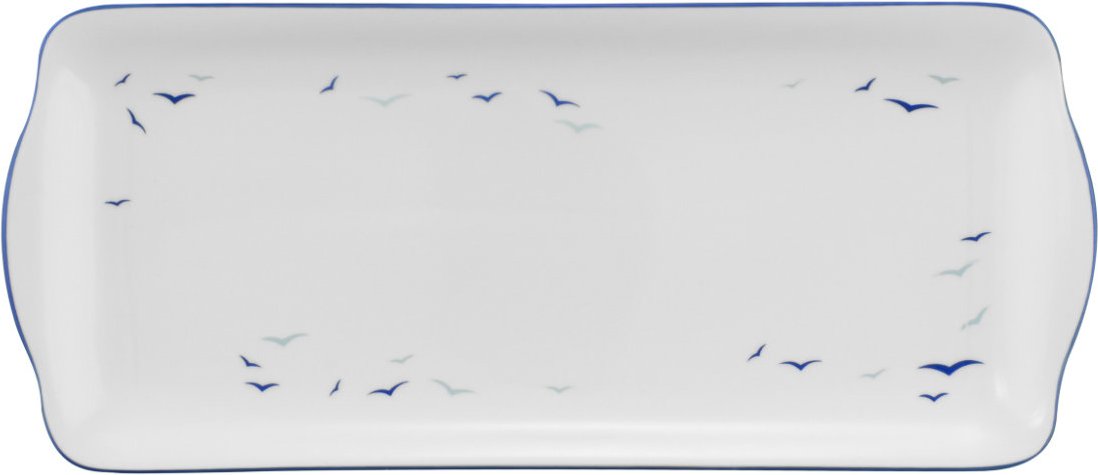 Tettau Worpswede 04164 Rügen Kuchenplatte rechteckig 34x14cm