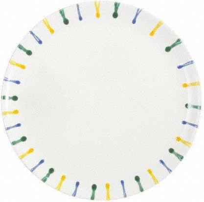Gmundner Keramik Buntgeflammt Speiseteller Cup 32 cm