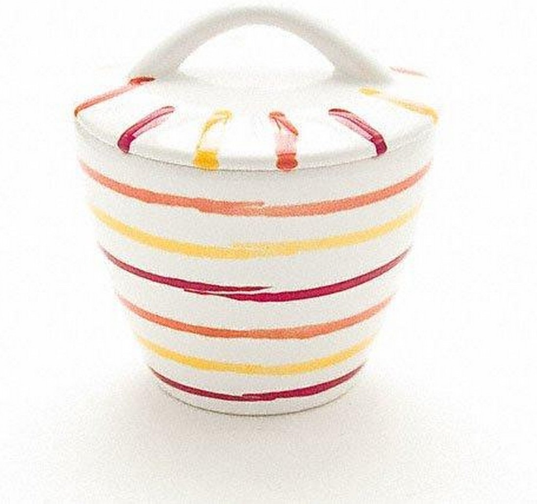 Gmundner Keramik Landlust Zuckerdose Gourmet 9 cm