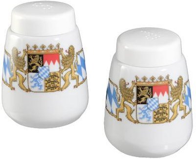 Seltmann Weiden Compact Bayern Garnitur Salz- / Pfefferstreuer 2-tlg.