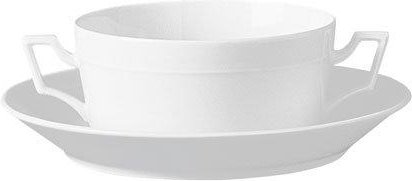 Fürstenberg Herzog Ferdinand Weiß Suppen Untertasse