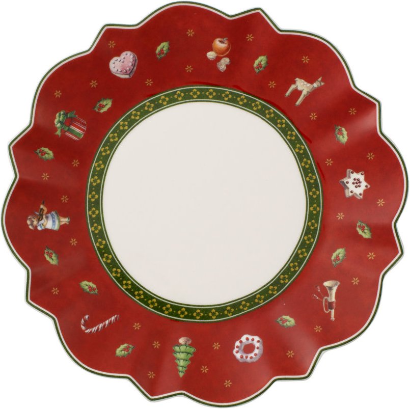Villeroy & Boch Toy's Delight Brotteller rot 17 cm