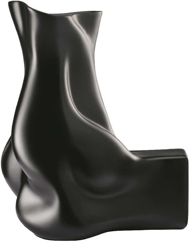 Rosenthal studio-line Blown 2nd Edition Vase Schwarz matt h: 30 cm